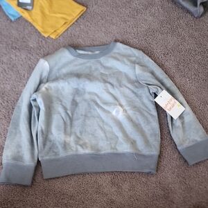 Kohl's Boys' Light Gray Fleece Crew